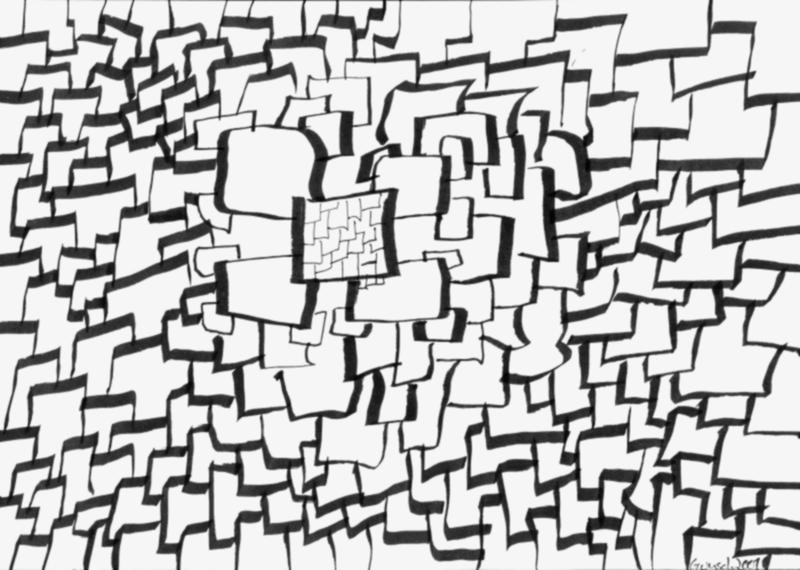 Skizze: 2001; 297 x 210 mm