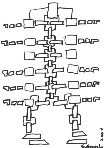 Skizze: 2001; 210 x 297 mm