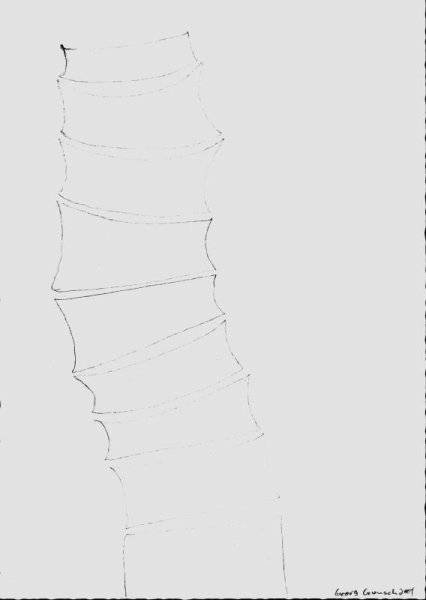 Skizze: 2001; 210 x 297 mm